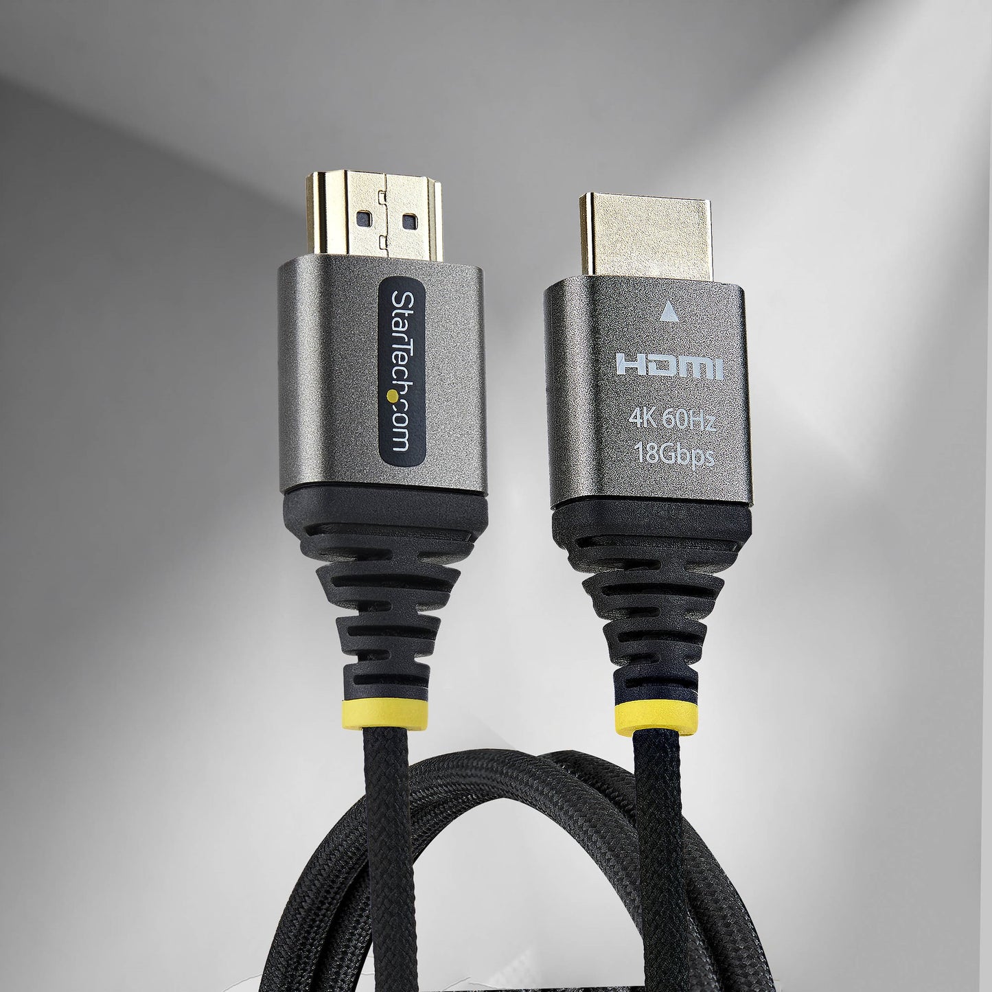 StarTech.com 50cm (1.6ft) Premium Certified High Speed HDMI Cable, Ultra Flexible