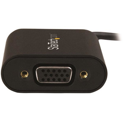 StarTech.com USB-C to VGA Adapter - with Presentation Mode Switch - 1920x1200 Hub