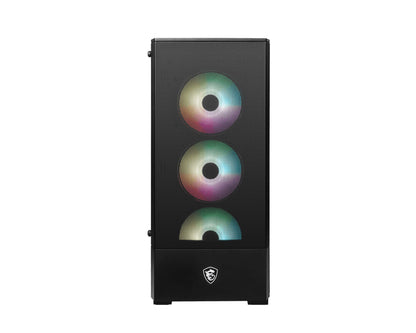 MSI MAG Forge 112R Midi Tower Black, Transparent PC Case