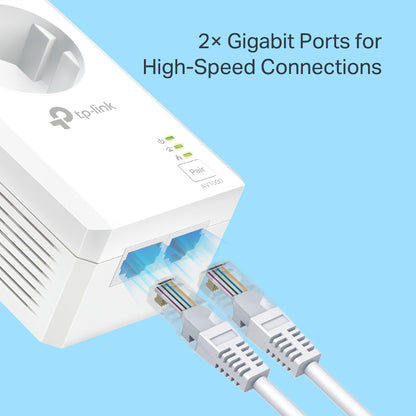 TP-LINK TL-PA7027P KIT PowerLine network adapter 1000 Mbit/s Ethernet LAN White 2