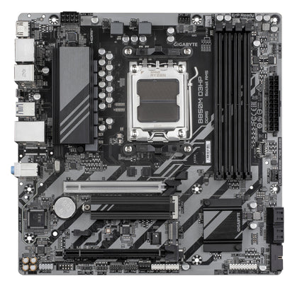 Gigabyte B850M D3HP Motherboard - AMD Ryzen 9000 Series CPUs, 5+2+2 Phases Digital
