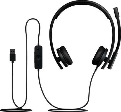 Logitech H570E Headset Wired Head-band Office/Call center USB Type-A Black