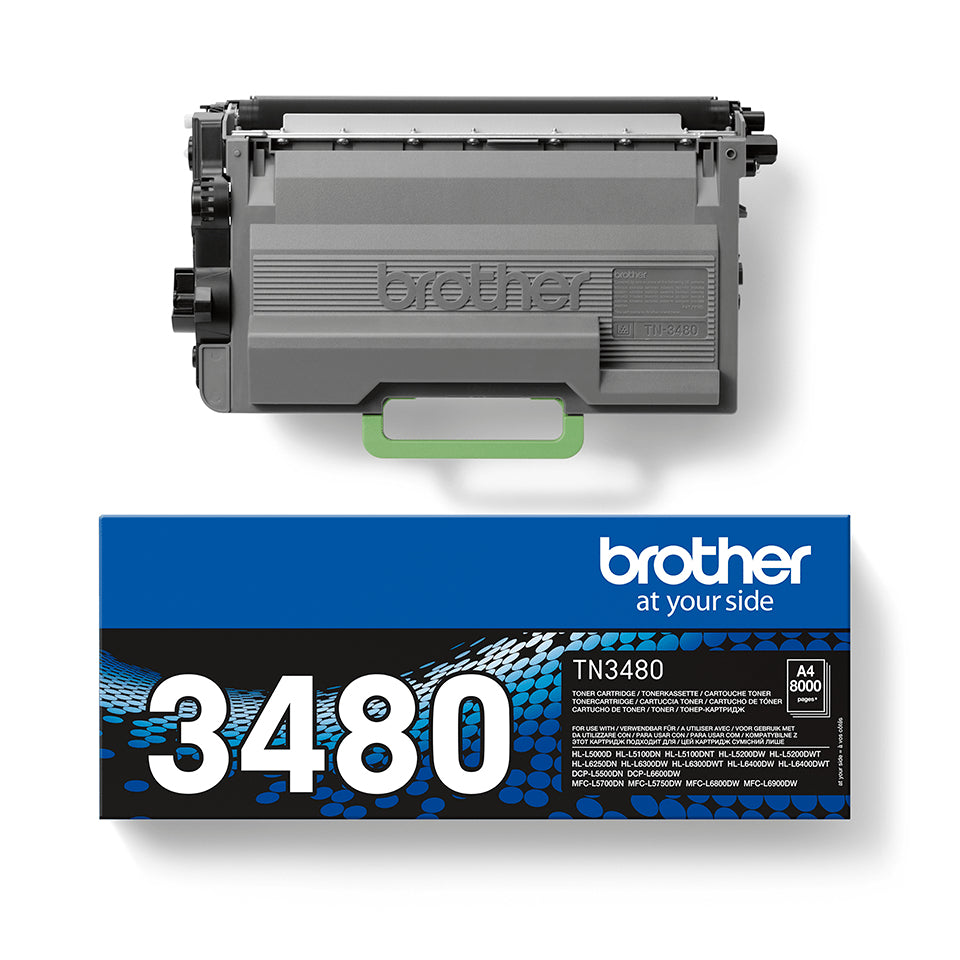 Brother TN-3480 Toner Cartridge (8K pages)