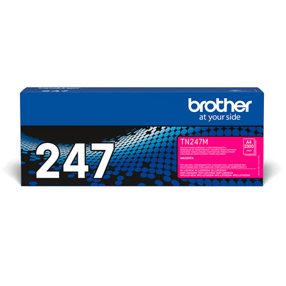 Brother TN-247M Magenta Toner Cartridge (2.3K pages, Brother HL-L 3210)