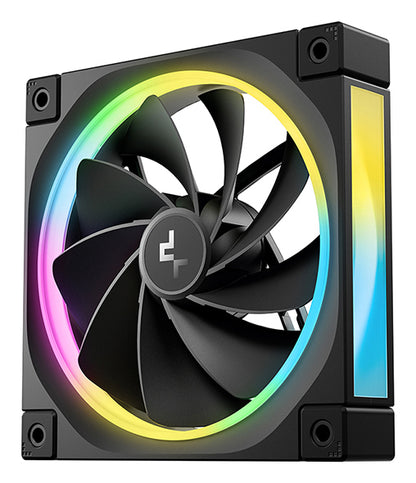 DeepCool FL12R-3 IN 1 Computer case Fan 12 cm Black 3 pc(s) Cooling