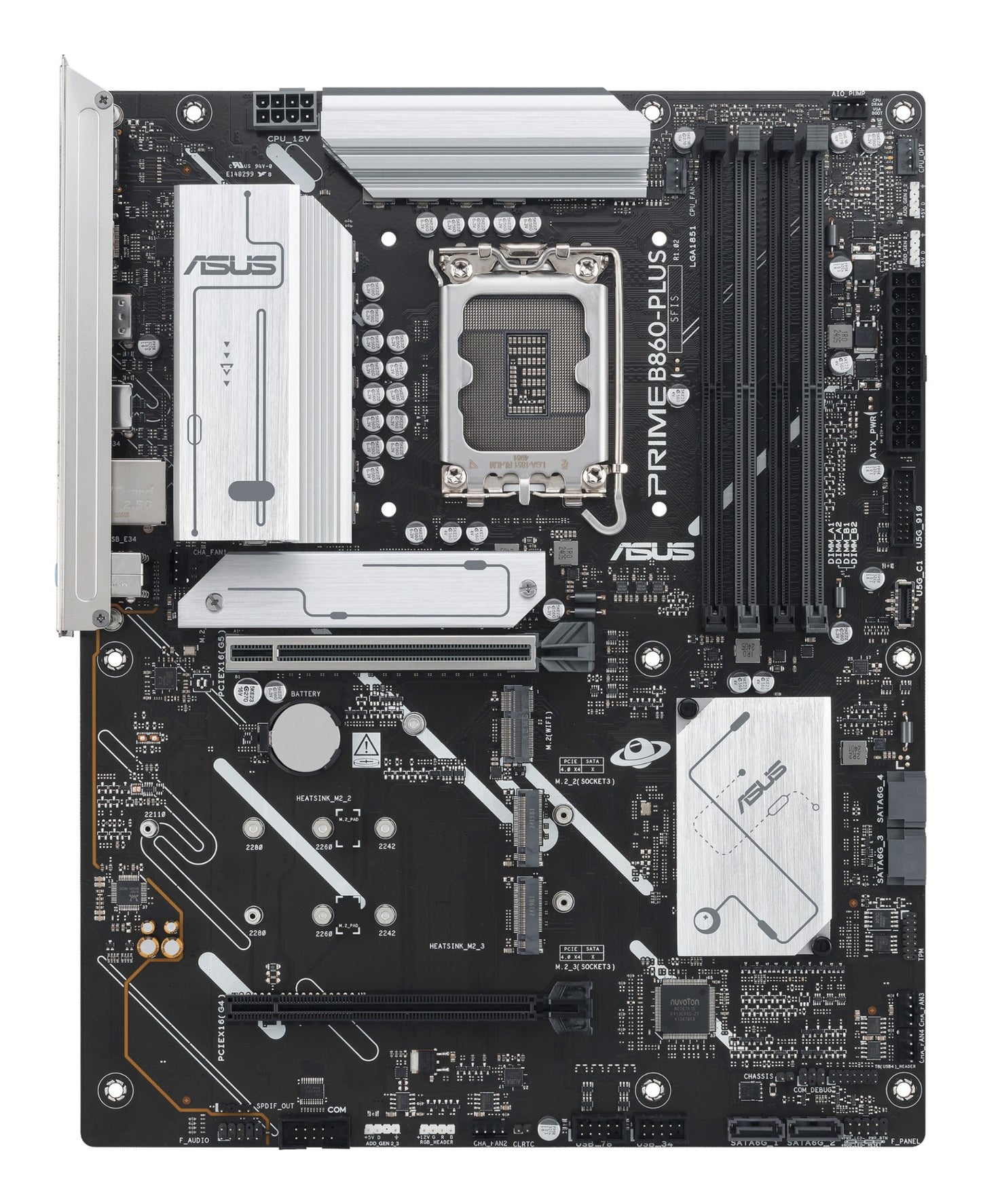 ASUS PRIME B860-PLUS-CSM Intel B860 LGA 1851 (Socket V1) ATX Motherboard