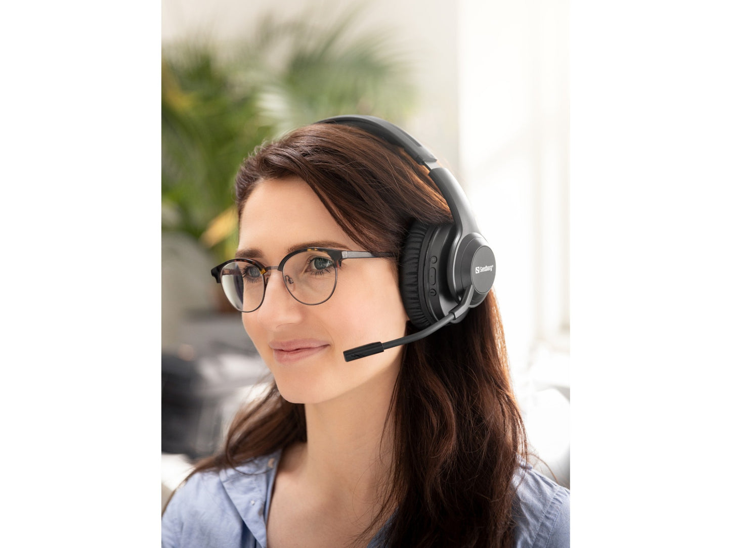 Sandberg Wireless Headset ANC+ENC Pro