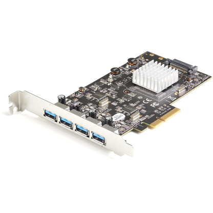 StarTech.com 4-Port USB PCIe Card - 10Gbps USB 3.2 Gen 2 Type-A PCI Express Hub