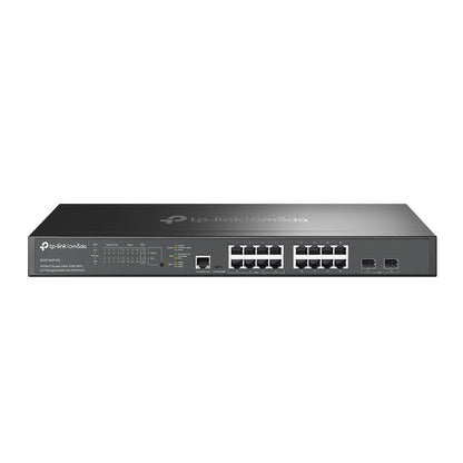 TP-LINK Omada 16-Port 2.5G and 2-Port 10GE SFP+ L2+ Switch PoE