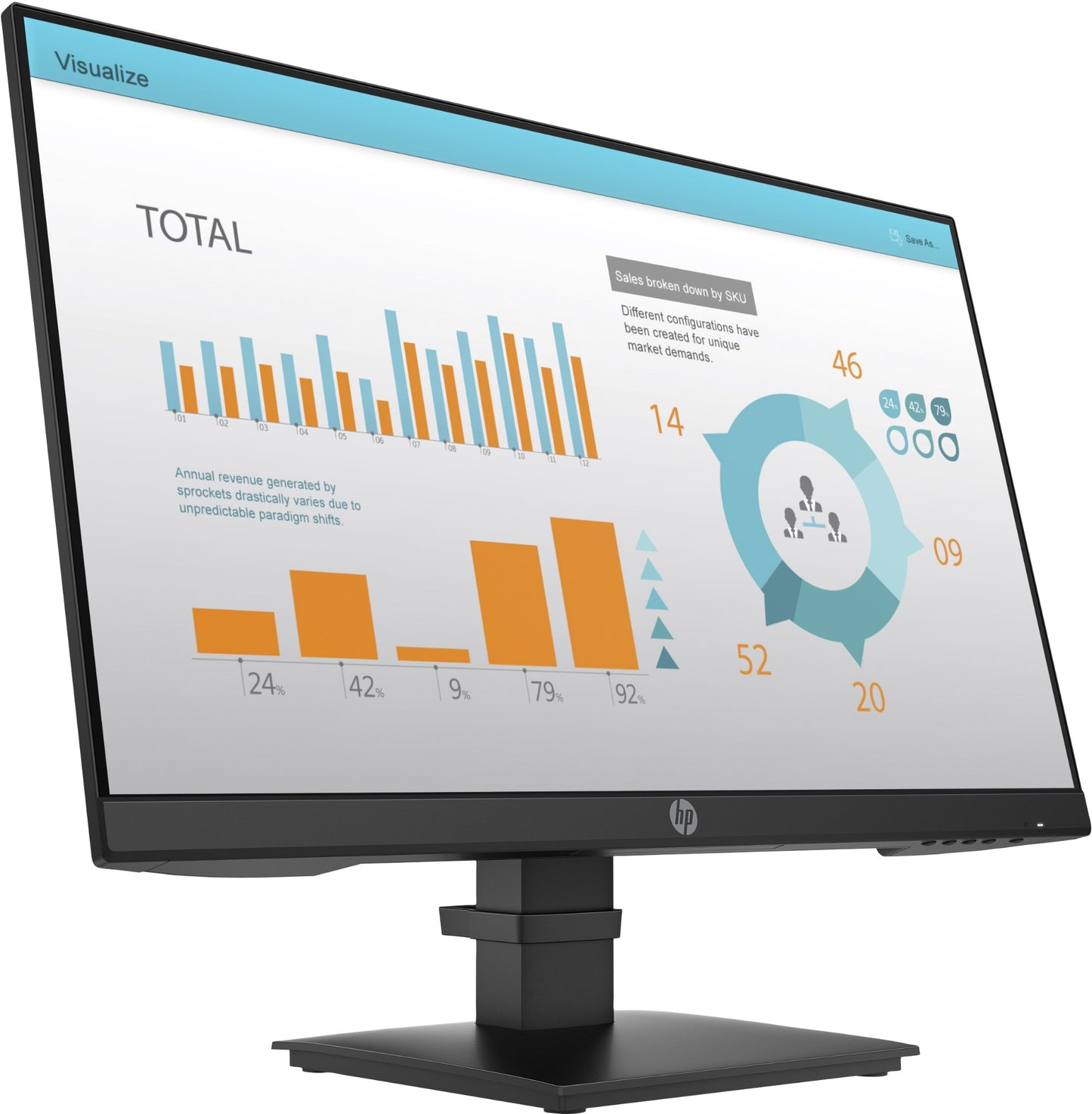 HP P24 G4 23.8" Full HD IPS Monitor