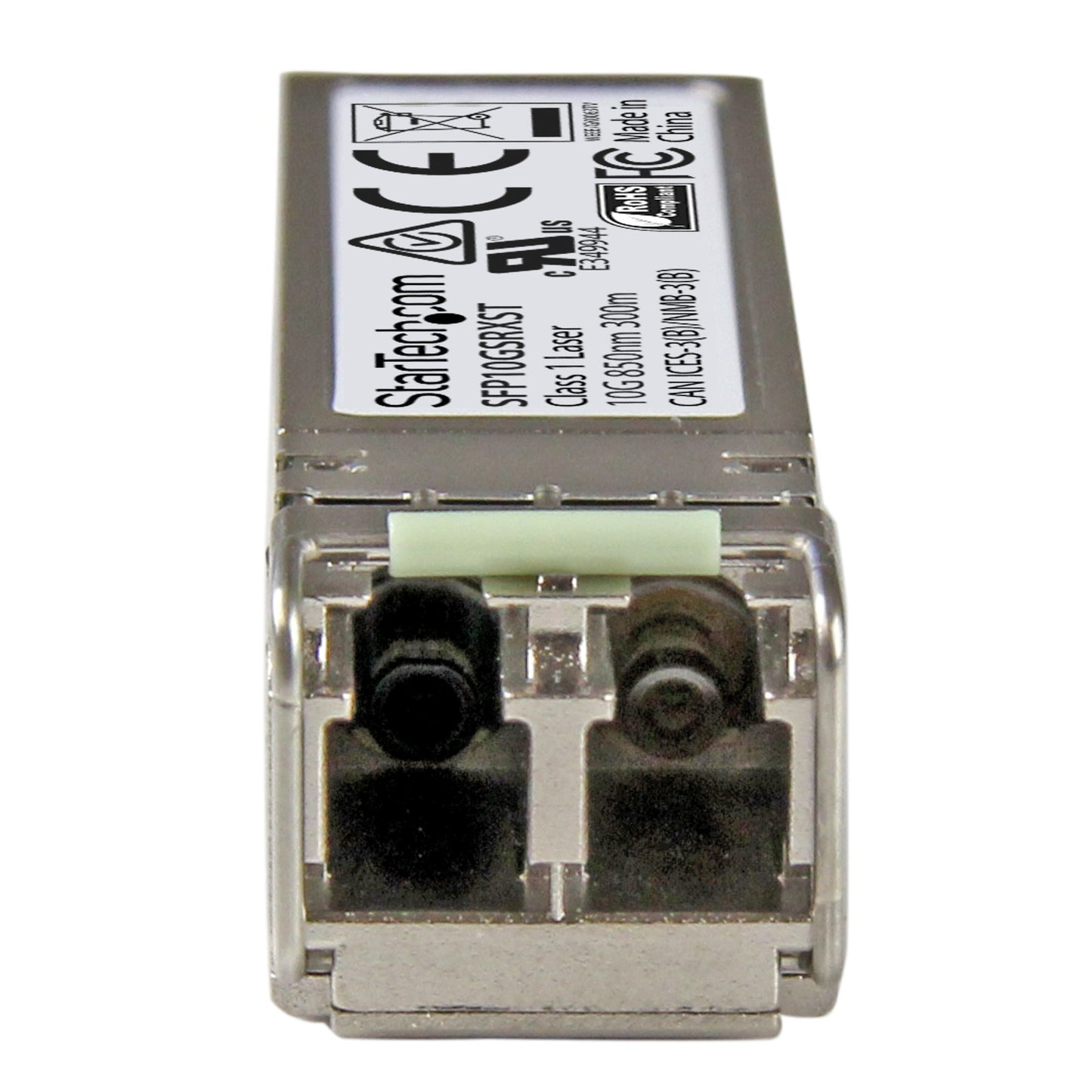 StarTech.com Cisco SFP-10G-SR-X Compatible SFP+ Module - 10GBASE-SR - 10GbE Multimode Fiber MMF Optic Transceiver - 10GE Gigabit Ethernet SFP+ - LC 300m - 850nm - DDM Cisco Firepower, ASR9000, C9300 Networking