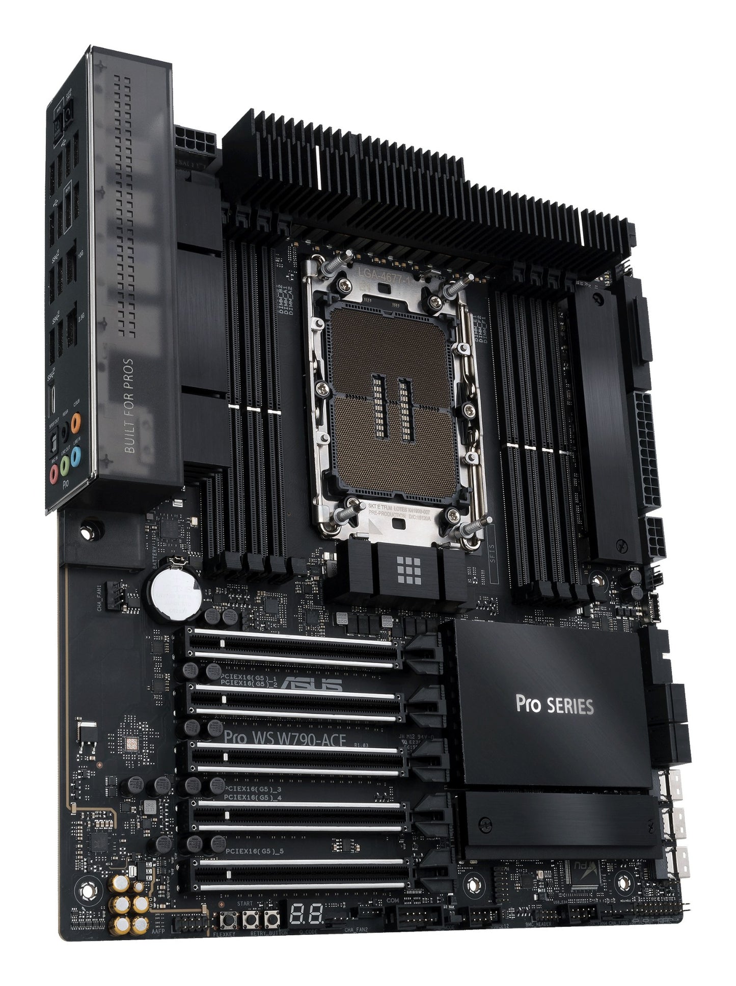 ASUS PRO WS W790-ACE Intel W790 LGA 4677 (Socket E) SSI CEB Motherboard