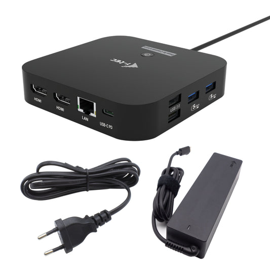 i-tec Power Delivery W USB-C Docking Station 100W (C31DUALHDMIDPD100UK)