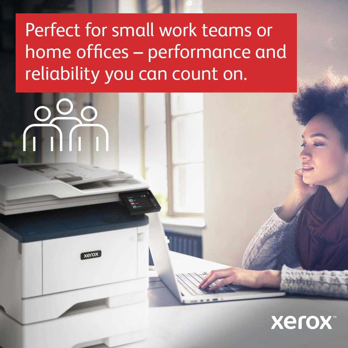 Xerox B315 A4 40ppm Wireless Duplex Copy/Print/Scan/Fax PS3 PCL5e/6 2 Trays 350 Printer