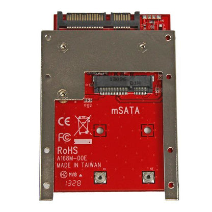 StarTech.com mSATA SSD to 2.5in SATA Adapter Converter - TAA Hub