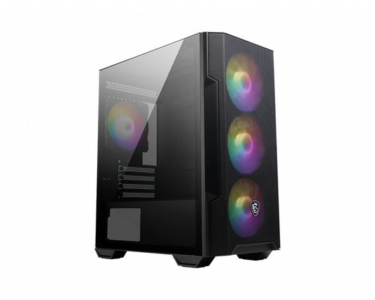 MSI MAG Forge M100R Micro Tower Black, Transparent PC Case