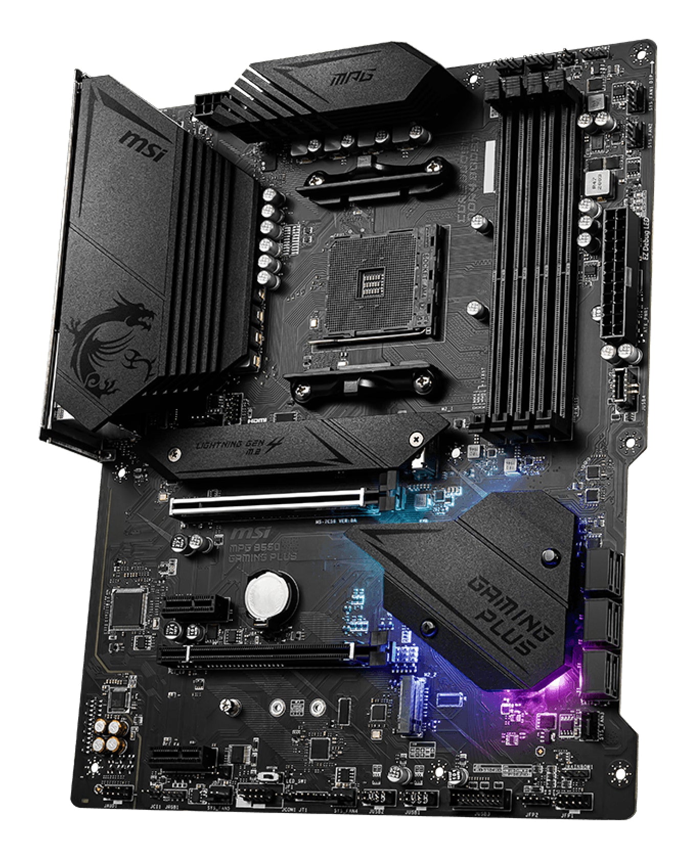 MSI MPG B550 Gaming Plus AMD B550 Socket AM4 ATX Motherboard
