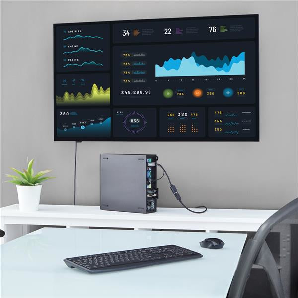 StarTech.com HDMI to DisplayPort Adapter - 4K 30Hz Cable