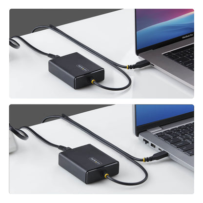 StarTech.com 100W USB-C Laptop Charger with 1.5m Tethered USB-C Cable, Power Adapter