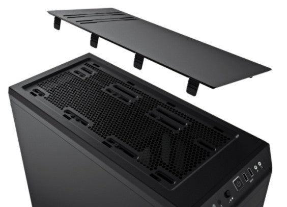 be quiet! Pure Base 600 Midi Tower Black, Silver PC Case