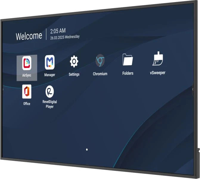 ViewSonic 75" 4K Commercial Display with ProAV Integration 4K UHD Monitor