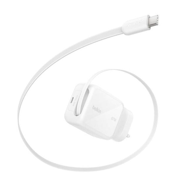 Belkin WCH022MYWH mobile device charger Universal White AC Fast charging Indoor