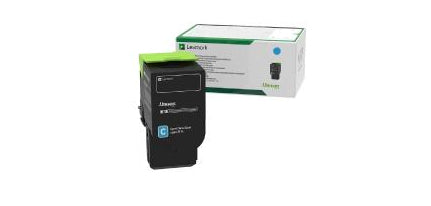 Lexmark 78C20C0 Cyan Toner Cartridge (1.4K pages)