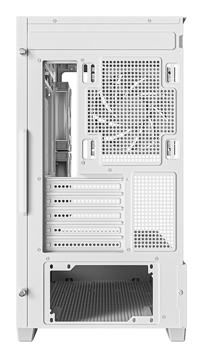 DeepCool CG380 3F WH Midi Tower White PC Case