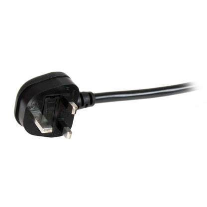 StarTech.com 6ft (2m) UK Computer Power Cable, 16AWG, BS 1363 to C19, 13A 250V