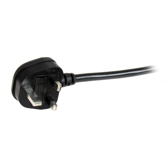 StarTech.com 6ft (2m) UK Computer Power Cable, 16AWG, BS 1363 to C19, 13A 250V