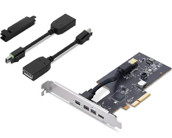 Lenovo 4XF1L53431 interface cards/adapter Internal Mini DisplayPort, Thunderbolt 4 Hub