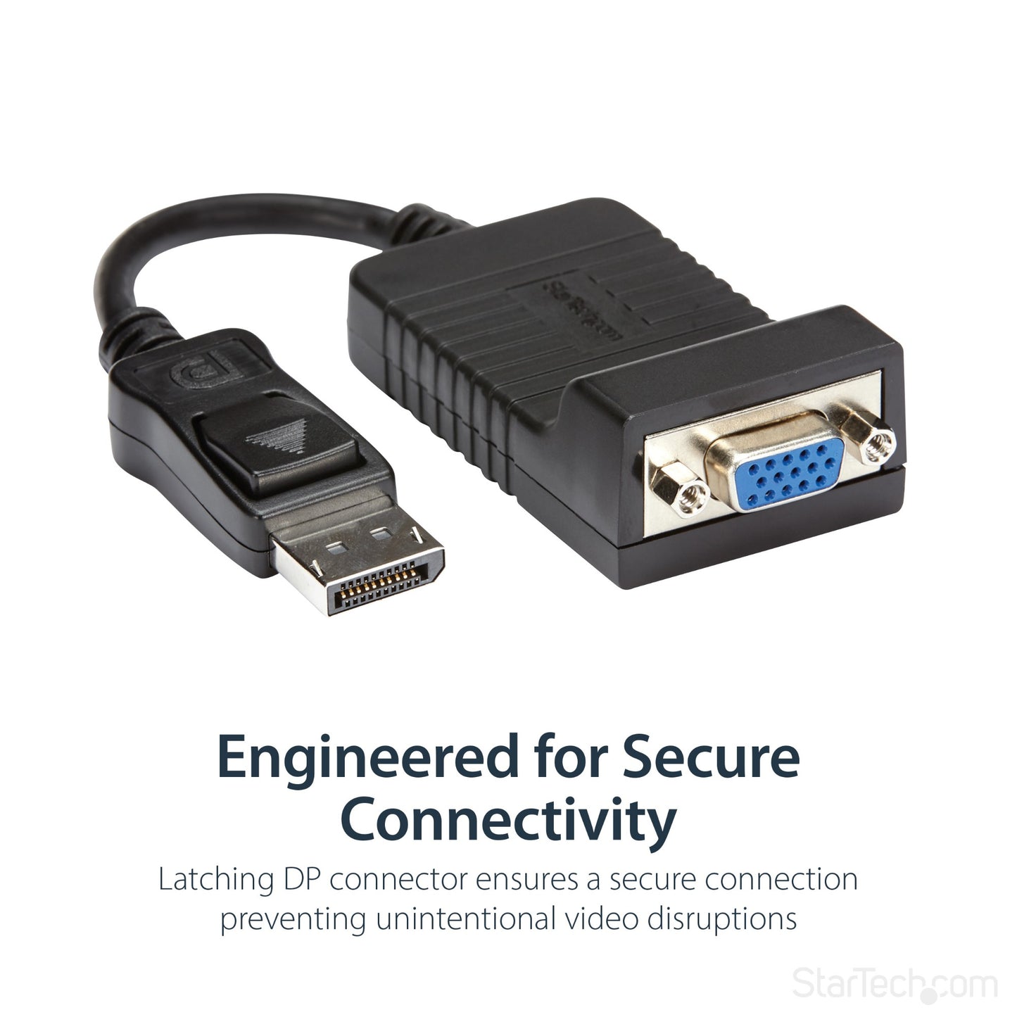 StarTech.com DisplayPort to VGA Adapter - Active DP to VGA Converter - 1080p Video Cable