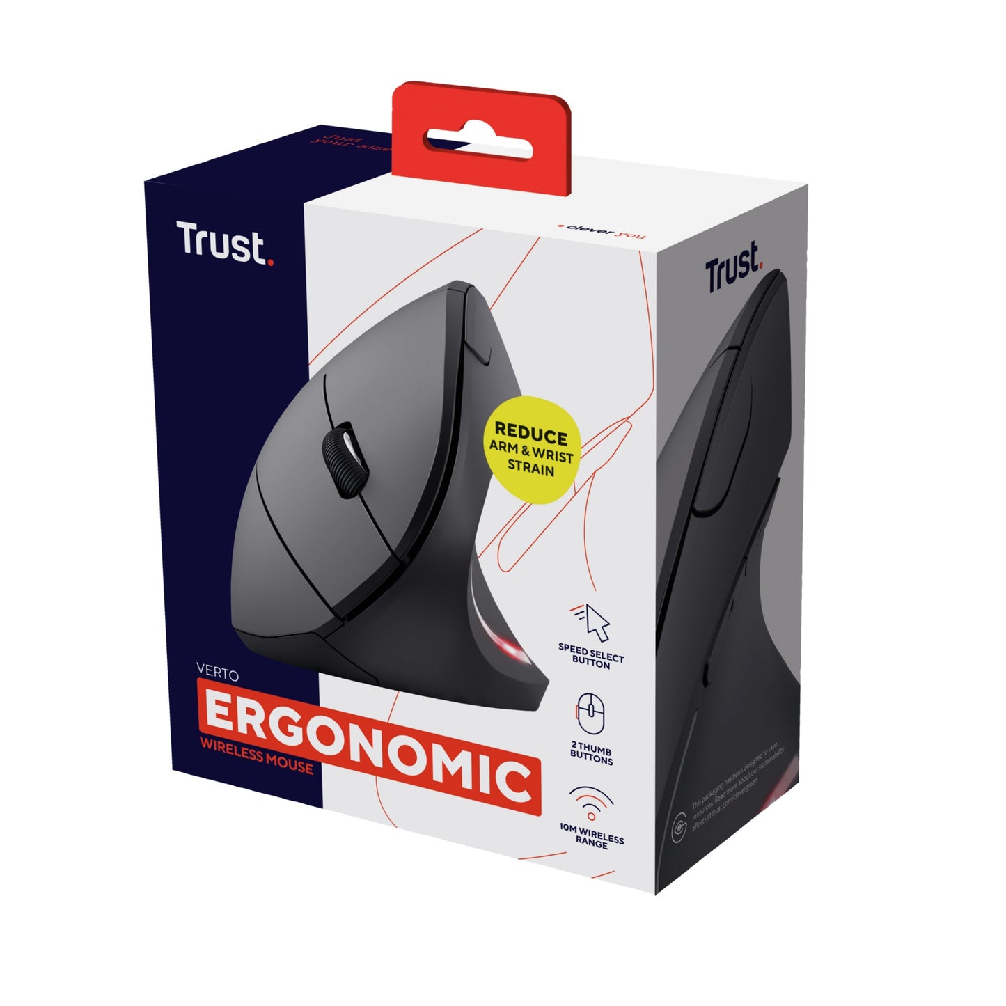 Trust Verto Right-hand Wireless Mouse