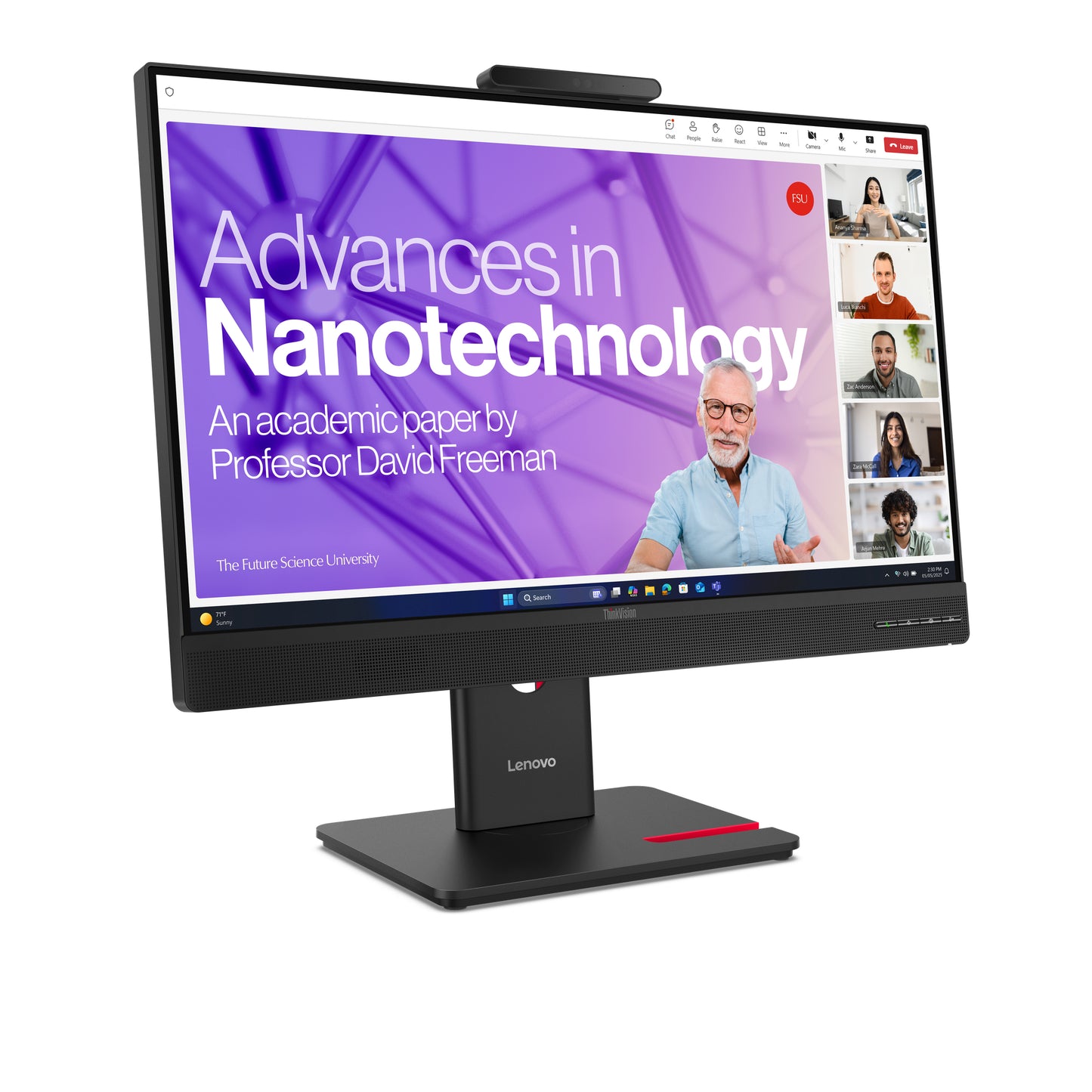 Lenovo ThinkVision T27QD-4v 27" QHD IPS 120Hz Monitor