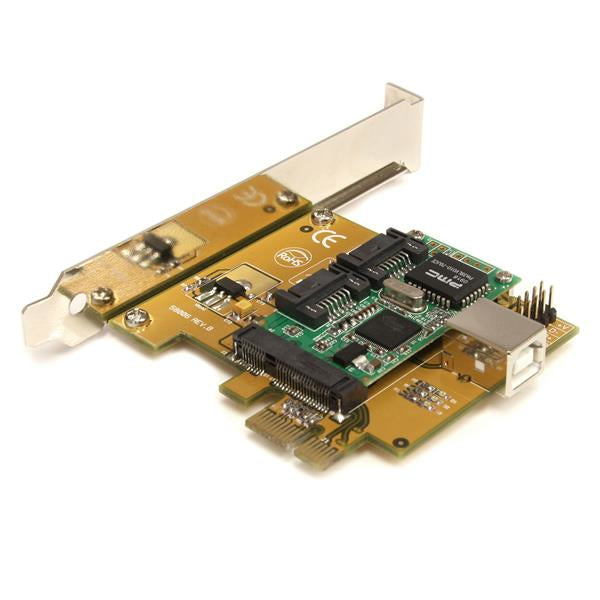 StarTech.com PCI Express to Mini PCI Express Card Adapter Hub