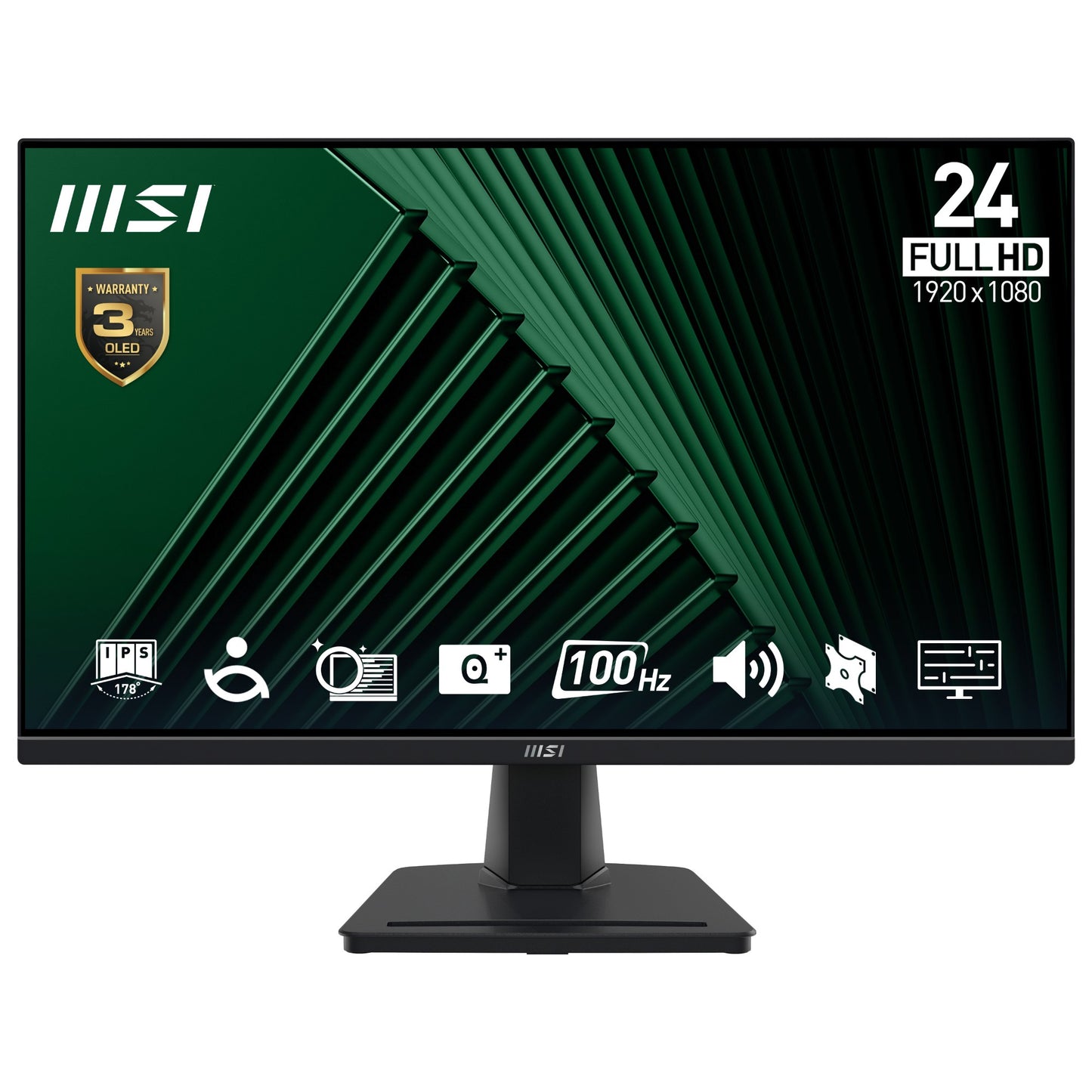 MSI Pro MP245G 23.8" Full HD IPS 100Hz Monitor
