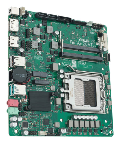 ASUS Pro A620AT-CSM AMD A620A Socket AM5 Thin Mini ITX Motherboard