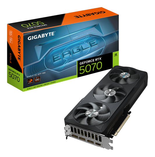 Gigabyte EAGLE GeForce RTX 5070 12GB GDDR7 OC Graphics Card