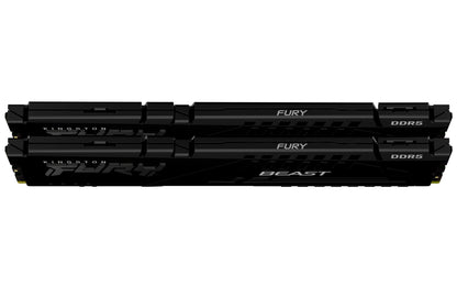 Kingston Technology FURY Beast 16GB DDR5 6000MT/s CL36 Desktop RAM (BBEK216)