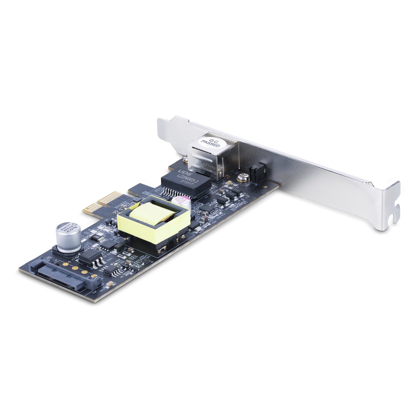 StarTech.com 1-Port 2.5Gbps NBASE-T PoE Network Card, Intel I225-V, 802.3af/at PoE+ Network Adapter