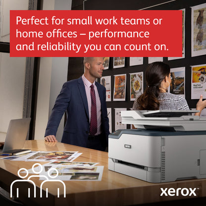 Xerox C235 A4 22ppm Wireless Copy/Print/Scan/Fax PS3 PCL5e/6 ADF 2 Trays Total 251 Printer
