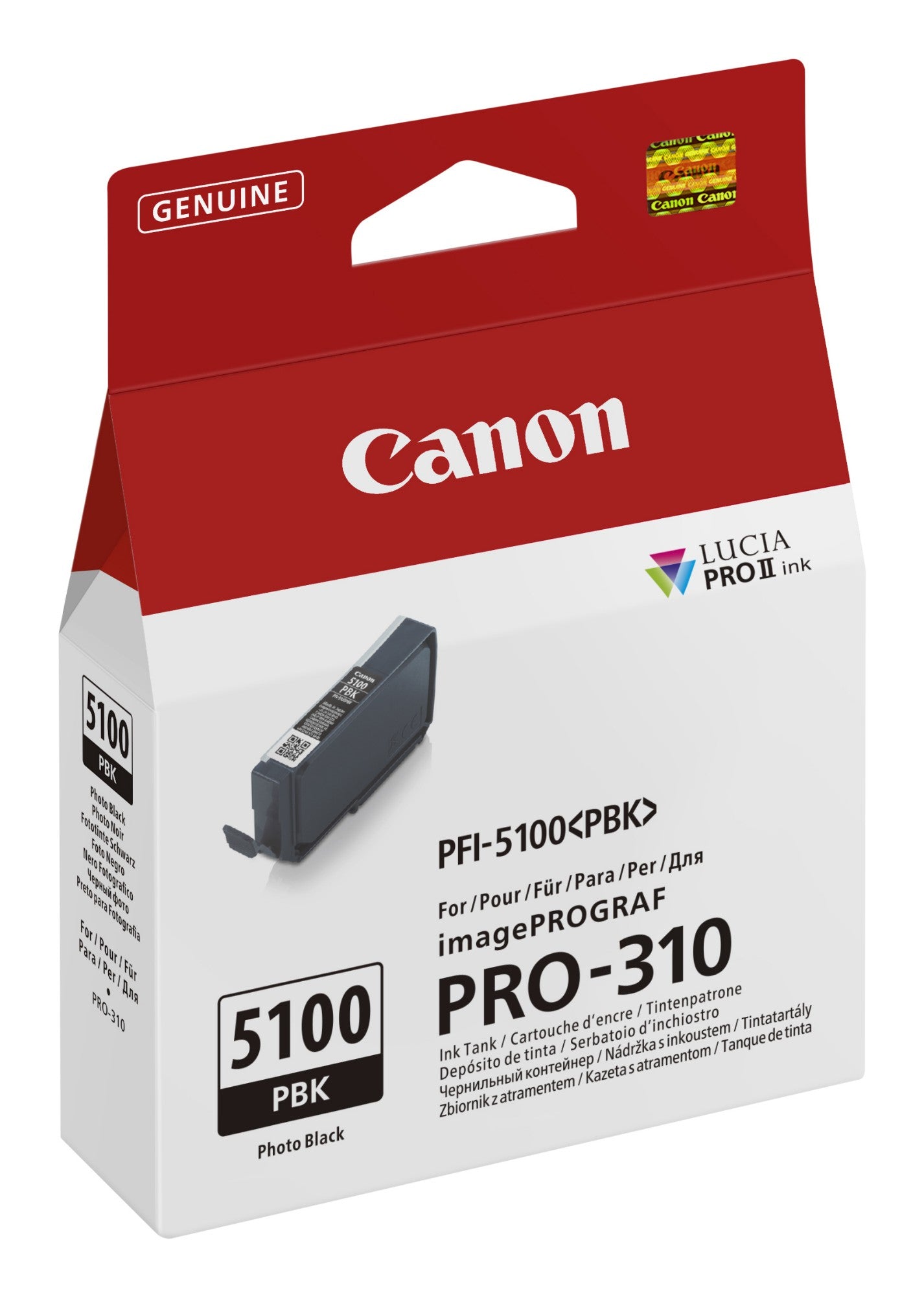 Canon 6952C001/PFI-5100PBK Black Ink Cartridge (Canon IPF PRO-310)