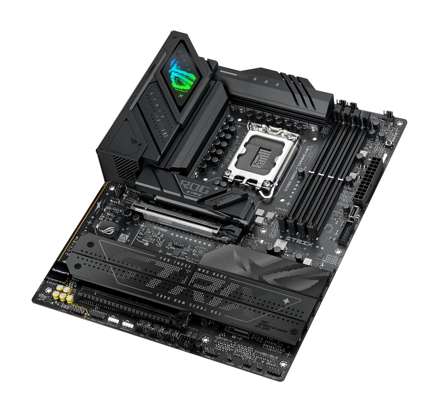 ASUS ROG STRIX B860-F GAMING WIFI Intel B860 LGA 1851 (Socket V1) ATX Motherboard