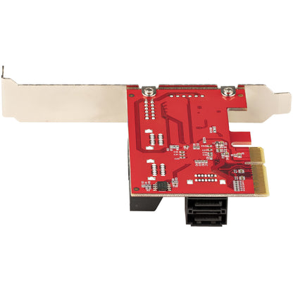 StarTech.com SATA PCIe Card - 6 Port PCIe SATA Expansion Card - 6Gbps - Low/Full Hub