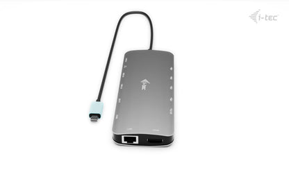 i-tec Metal Nano 3x USB-C Docking Station 140W (ED140UK)