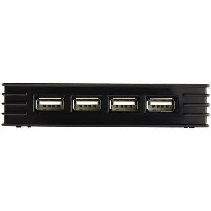 StarTech.com 4 Port Black USB 2.0 Hub - TAA