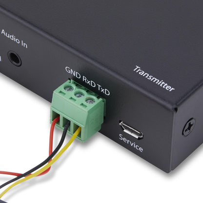 StarTech.com HDMI KVM Extender Over IP Network, 4K 60Hz, Driverless, HDMI and USB KVM Switch