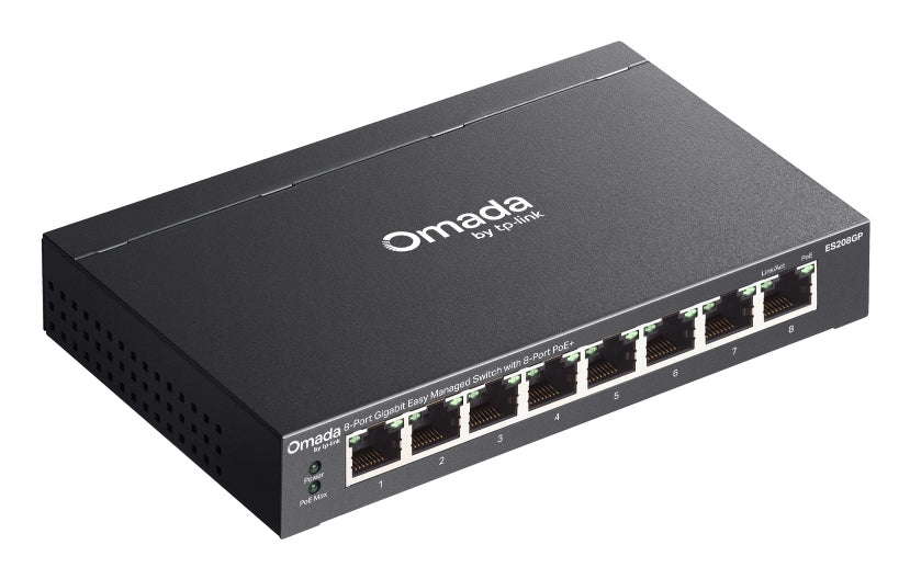 TP-LINK Omada ES208GP network switch PoE