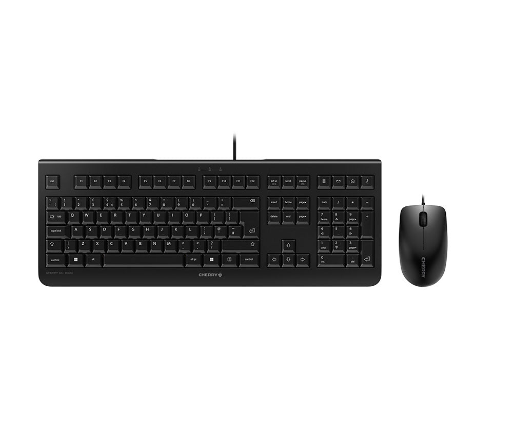 CHERRY DC 2000 Wired Keyboard & Mouse Combo UK