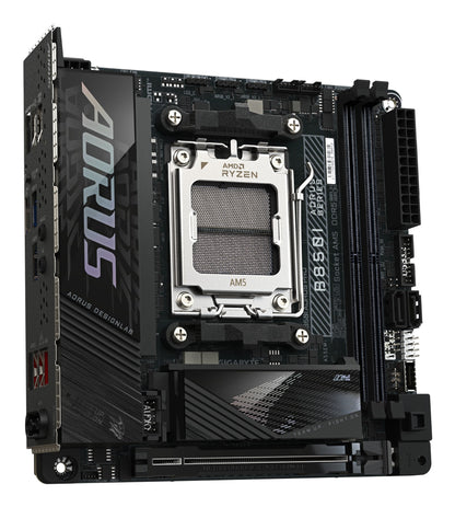 Gigabyte B850I AORUS PRO Motherboard - AMD Ryzen 9000 Series CPUs, 8+2+1 Phases